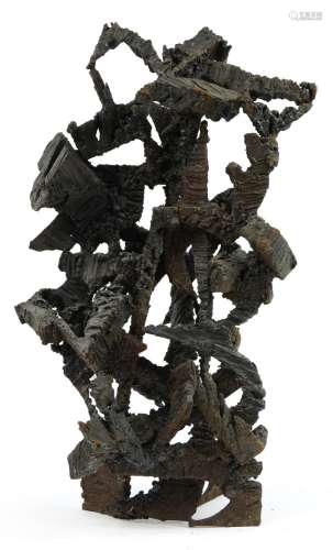 Ilhan Koman 1921-1986 (Turkish-Swedish) Large Modernist iron...