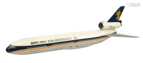 British Caledonian 1/50 scale model DC10 aeroplane by Space ...