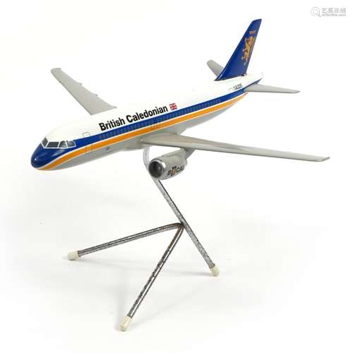 British Caledonian, 1/100 scale model A320 Airbus aeroplane ...