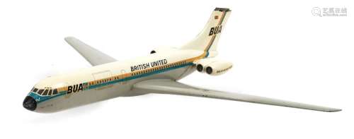 British United Airways 1/72 scale model VC10 aeroplane by Sp...
