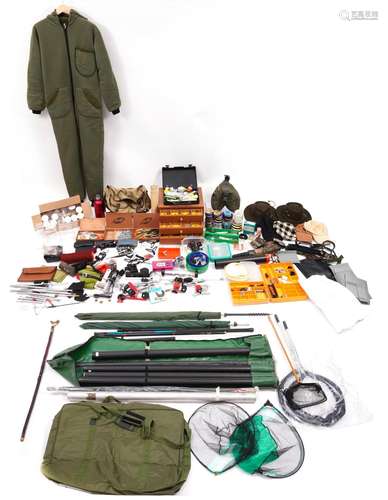 Large selection of fishing tackle and accessories including ...