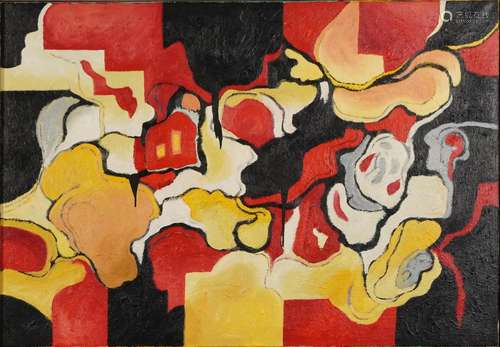 Manner of Arshile Gorky - Abstract composition, American sch...