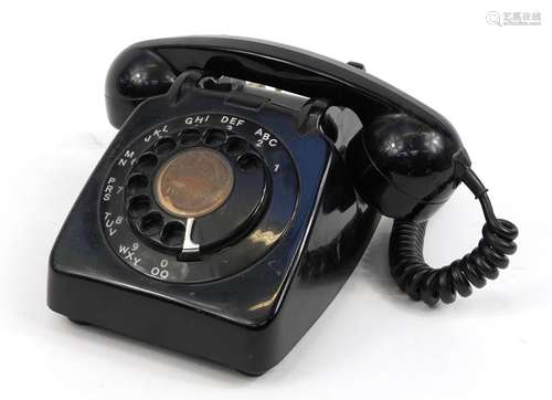 Vintage Bakelite GPO dial telephone