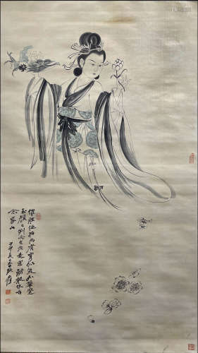 Chinese Figure Painting, Zhang Daqin
