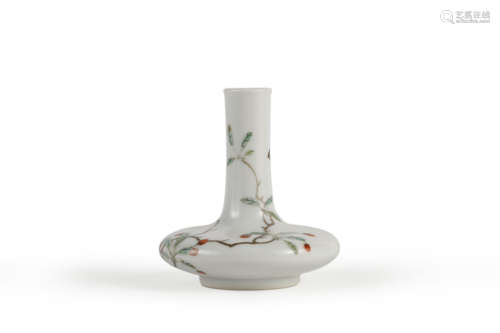 Famille Rose Flower Vase