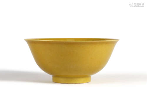 Yellow Glaze Bowl