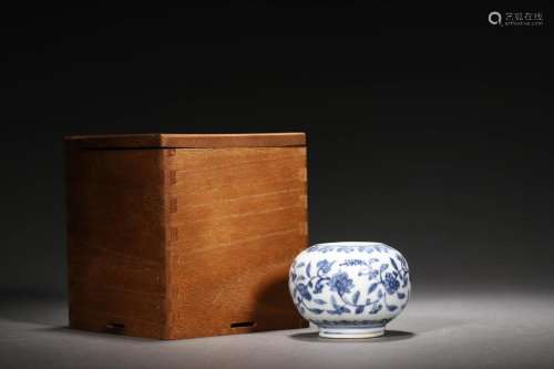 Ming: A blue and white Water Ink Washer