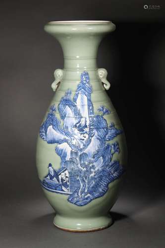 Qing: A Porcelain Vase