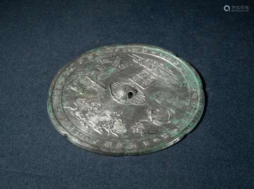 Tang Dynasty:Bronze mirror