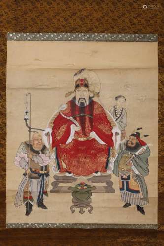 Qing: Chinese Scroll Painting