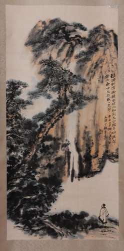 Zhang Daqian mark?Chinese Scroll Painting