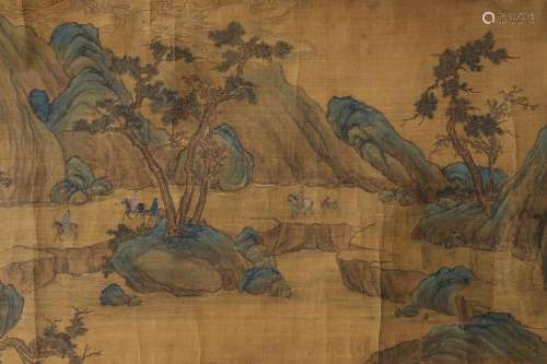 Qiu Ying Mark?Chinese Landscape Painting