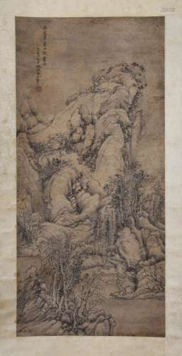 Wang Hui mark?Chinese Painting