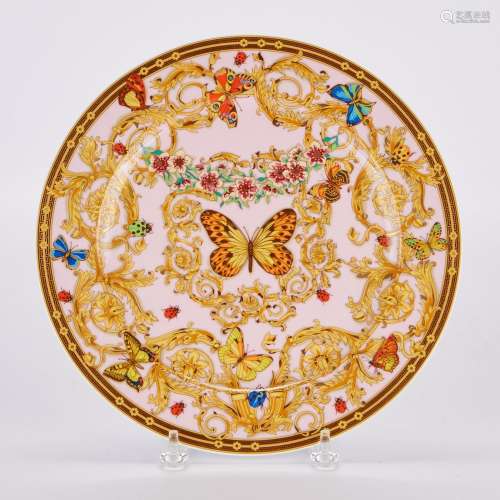 Versace for Rosenthal "Butterfly Garden" Charger