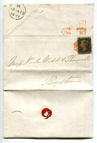 A collection of postal history 1841-early 1900's mostly to s...