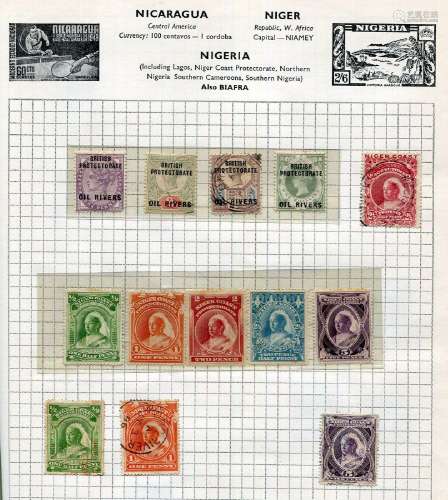 A collection of world stamps in thirty-six albums with mint ...