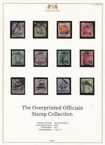 A collection of Great Britain stamps and postal history in t...