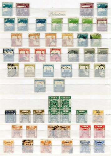 A collection of world stamps in twenty-four albums, stock bo...