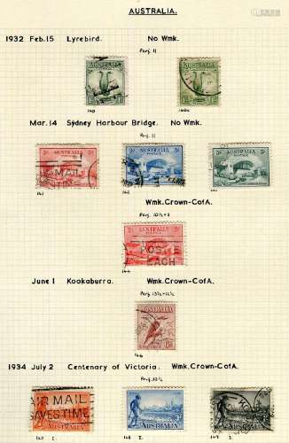 An Australia stamp collection in twenty-nine albums and stoc...