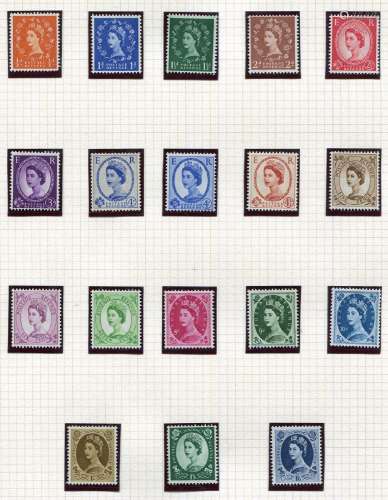 A collection of Great Britain stamps in five albums from 184...