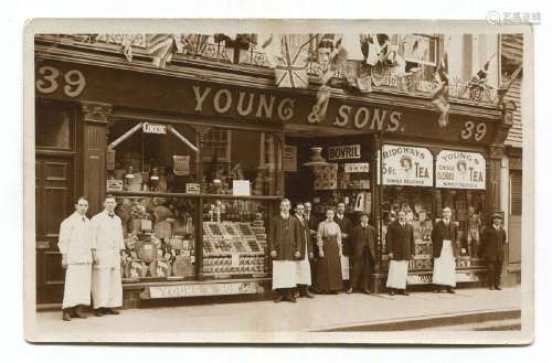 EAST GRINSTEAD. A collection of 38 postcards of East Grinste...