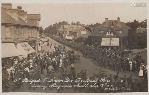 HAYWARDS HEATH. A collection of approximately 51 postcards o...