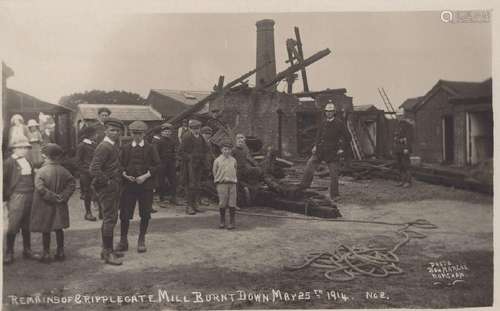 HORSHAM & SOUTHWATER. A group of 3 photographic postcard...