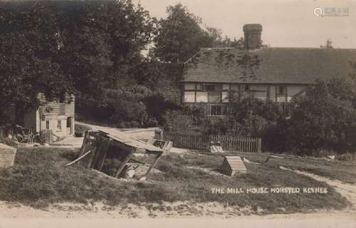 HORSTED KEYNES. A collection of 47 postcards of Horsted Keyn...