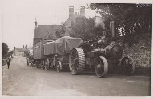 HOUGHTON. A collection of approximately 80 postcards of Houg...