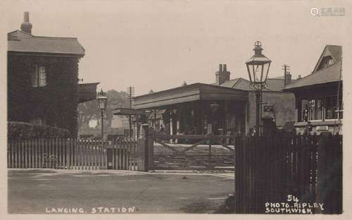 LANCING. A collection of 45 postcards of Lancing, West Susse...