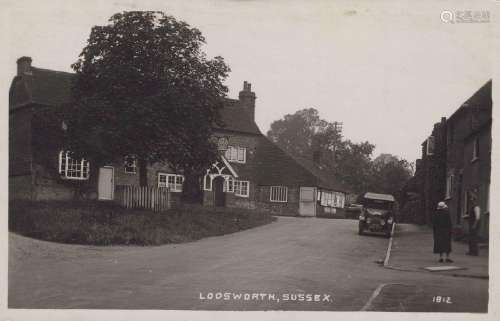 LODSWORTH. A collection of 23 postcards of Lodsworth, West S...