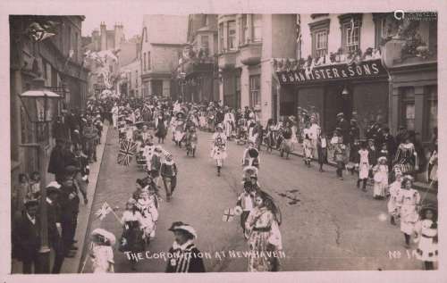 NEWHAVEN. A collection of approximately 62 postcards of Newh...