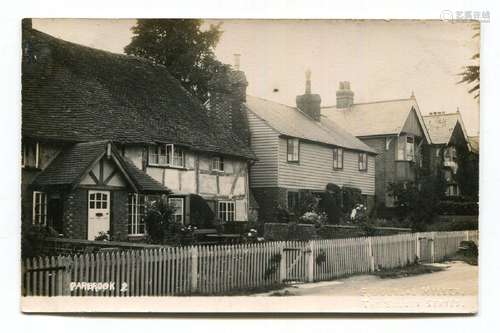 PARBROOK. A group of 4 photographic postcards of Parbrook, W...