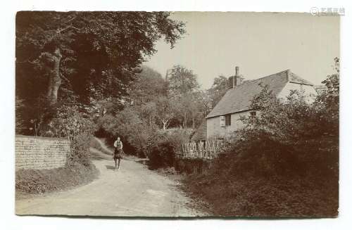 POYNINGS. A collection of approximately 190 postcards of Poy...