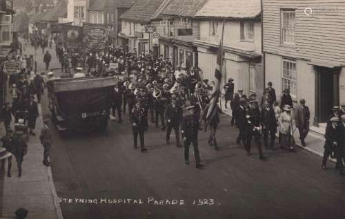 STEYNING. A collection of approximately 60 postcards of Stey...