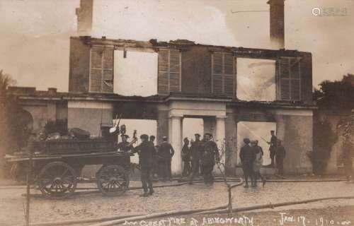 THAKEHAM. A group of 5 photographic postcards relating to Ab...