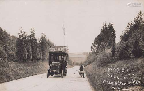 WASHINGTON. A collection of 48 postcards of Washington, West...