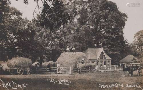 WASHINGTON. A group of 4 photographic postcards of Washingto...