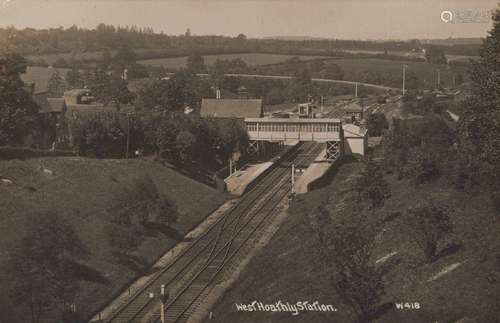 WEST HOATHLEY. A collection of approximately 73 postcards in...