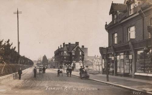 WORTHING. A collection of 40 postcards of the environs of Wo...