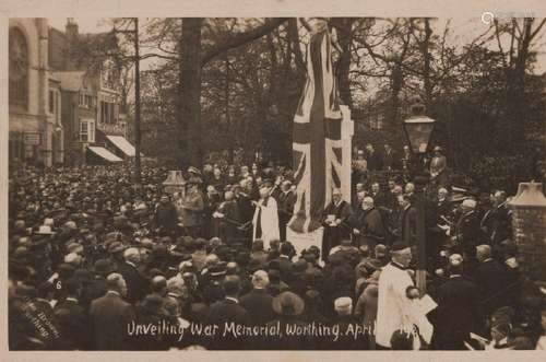 WORTHING. A collection of 63 postcards of Worthing, West Sus...