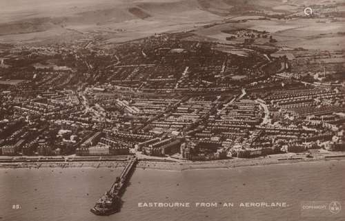 AERIAL VIEWS, SUSSEX. Two albums containing approximately 67...