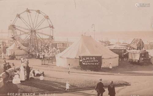 A collection of approximately 92 postcards of Africa, includ...