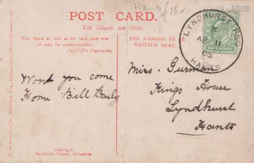 A collection of approximately 245 postcards, all British and...