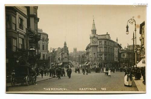 A collection of approximately 68 postcards of East Sussex, i...