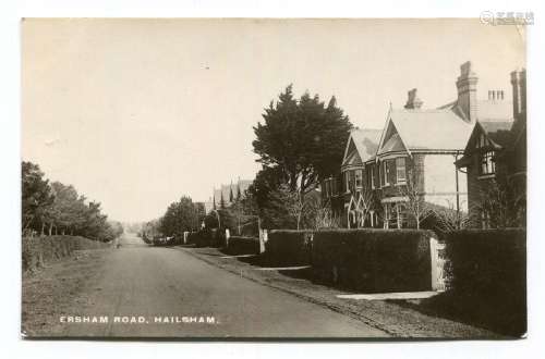 A collection of 26 postcards of East Sussex, including photo...