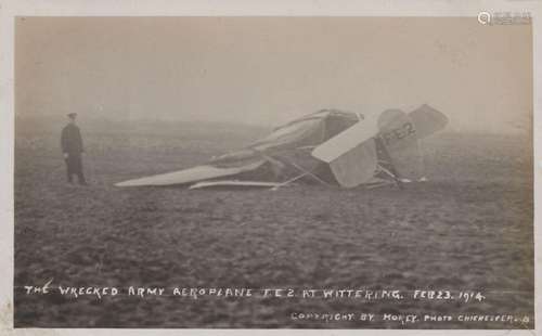 An album containing approximately 90 postcards, the majority...