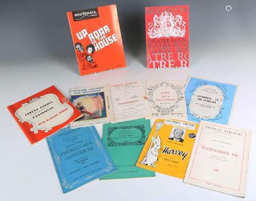 THEATRE PROGRAMMES. A large collection of theatre programmes...