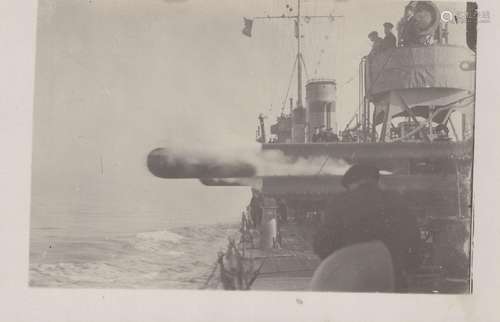 ROYAL NAVY. A group of photographs, postcards and ephemera, ...