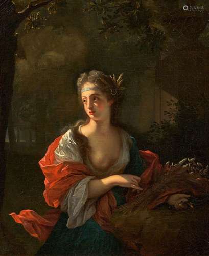 Ceres in Front of a Forest Landscape